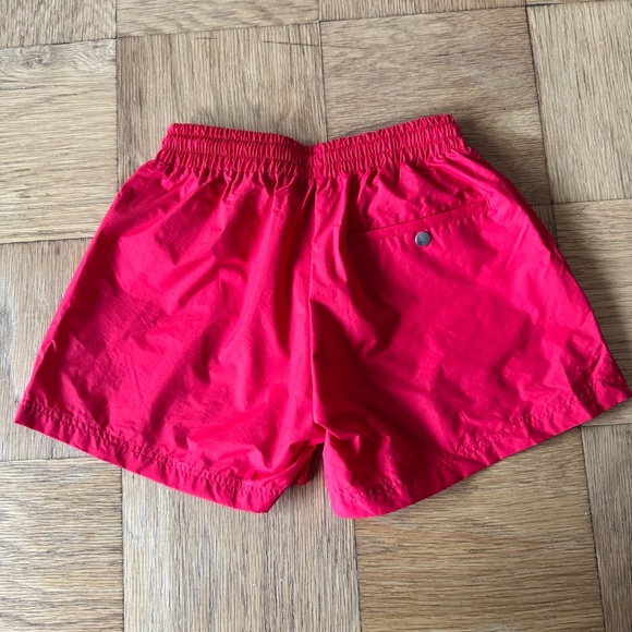 Rowing Blazers The 90s Nylon Shorts Size 28 Elastic Waist Drawstrings - Picture 2 of 9